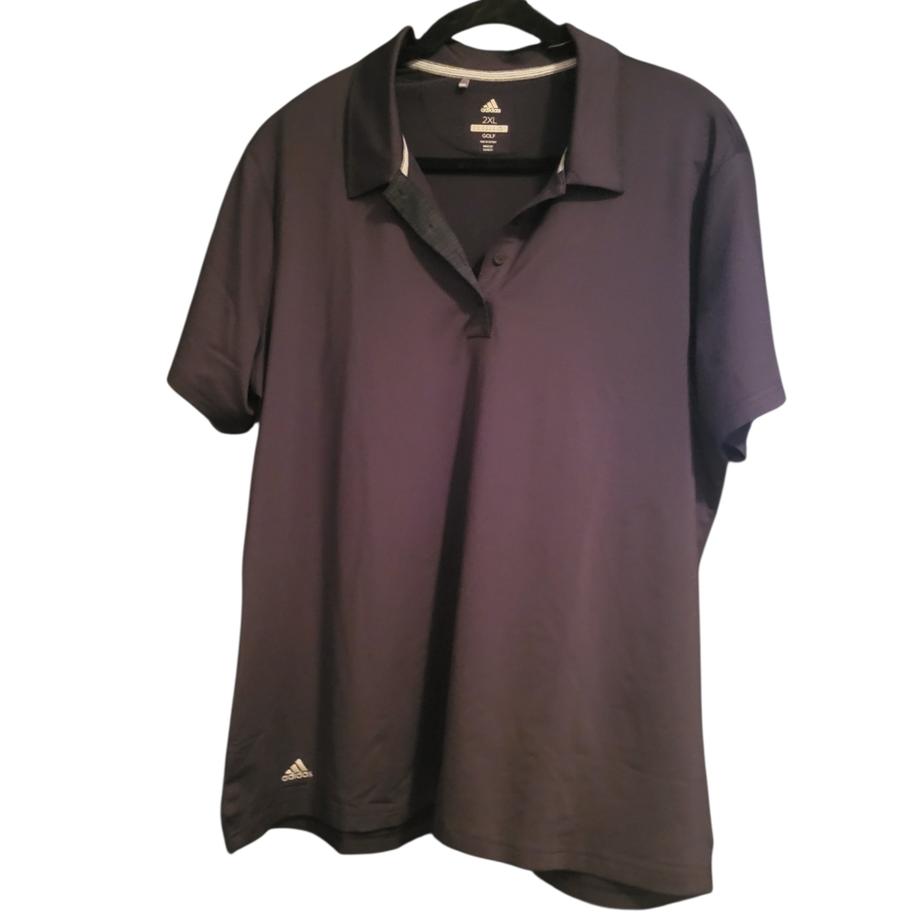Adidas Golf Polo Blue sz 2XL